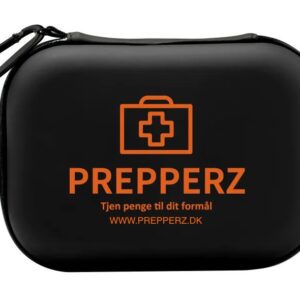 Førstehjælpspakke sort - PREPPERZ